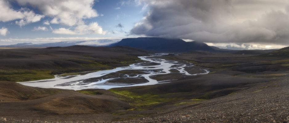 Řeka u Kerlingarfjöll